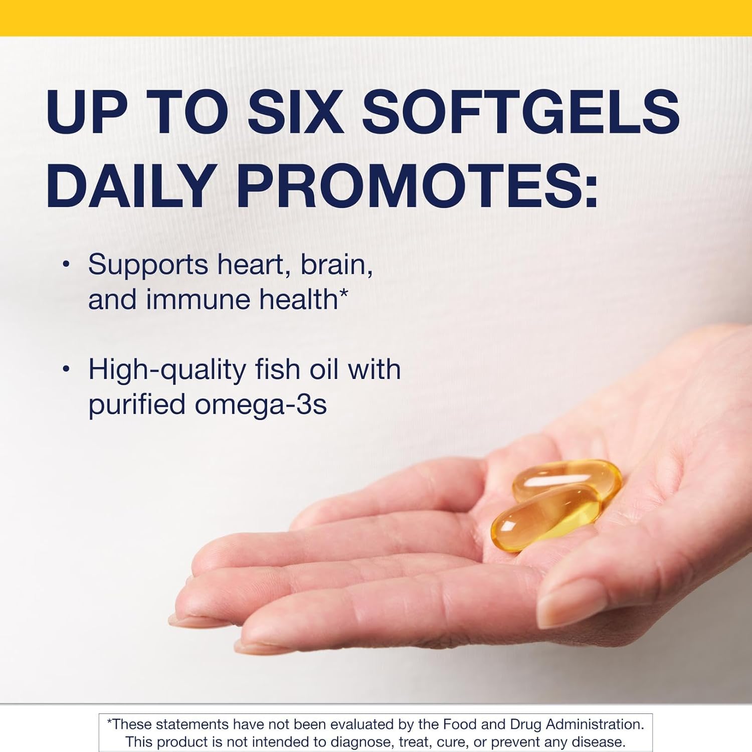Metagenics OmegaGenics EPA-DHA 500 - High Potency Fish Oil Supplement for Cardiovascular Health* - Sustainably Sourced & Purity Tested - Non-GMO & Gluten-Free - 120 Softgels