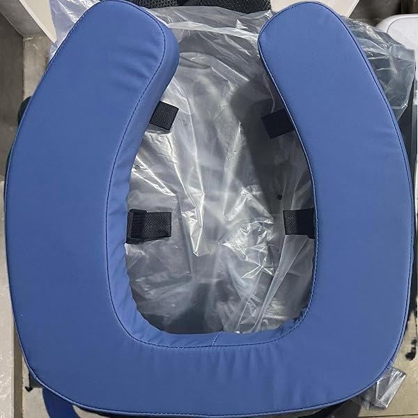 Sedile WC Rialzato Per Anziani - Supporto Ergonomico Antiscivolo | Alza Water Con Cuscino Impermeabile | Estensore Per Disabili | Per Bagno, Casa, Ospedale, Camper - 2