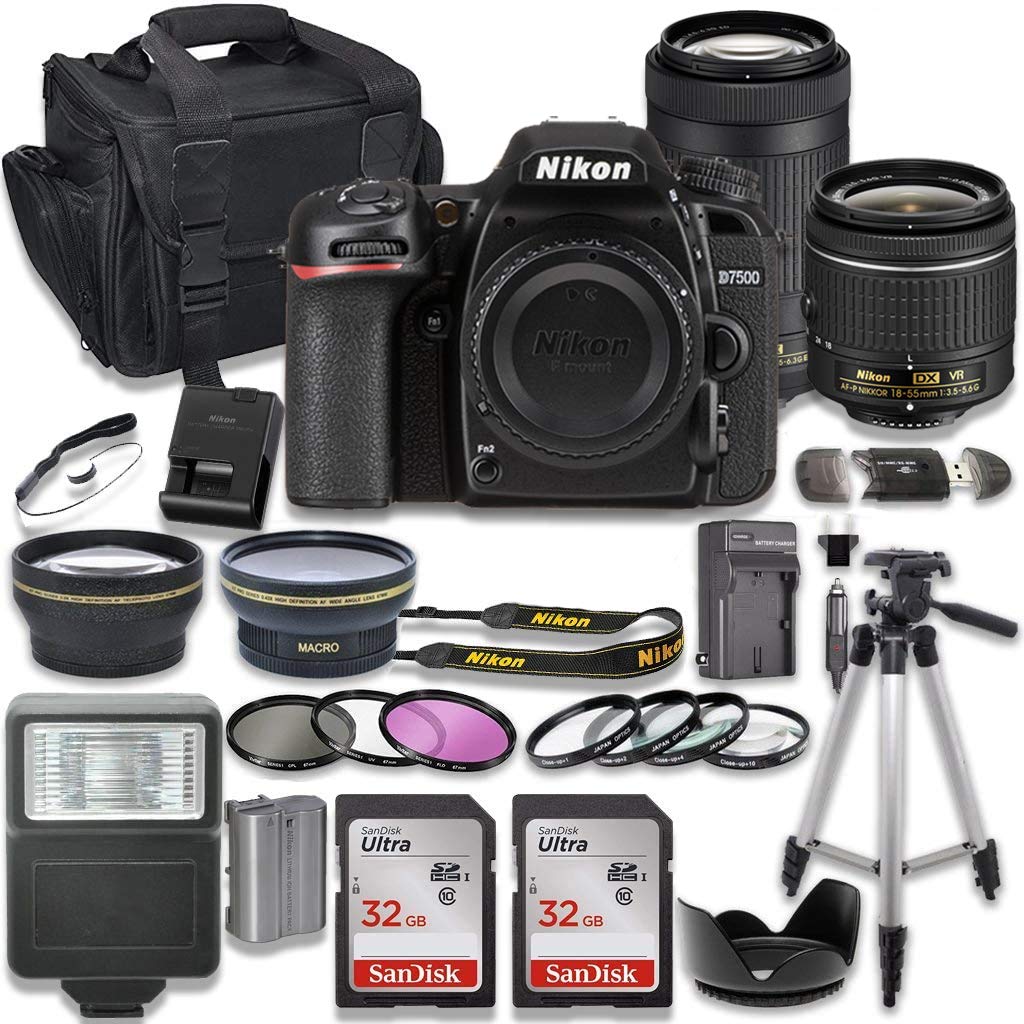 Buy Nikon D7500 DSLR Camera with AFP 1855mm VR Lens + Nikon AFP 70