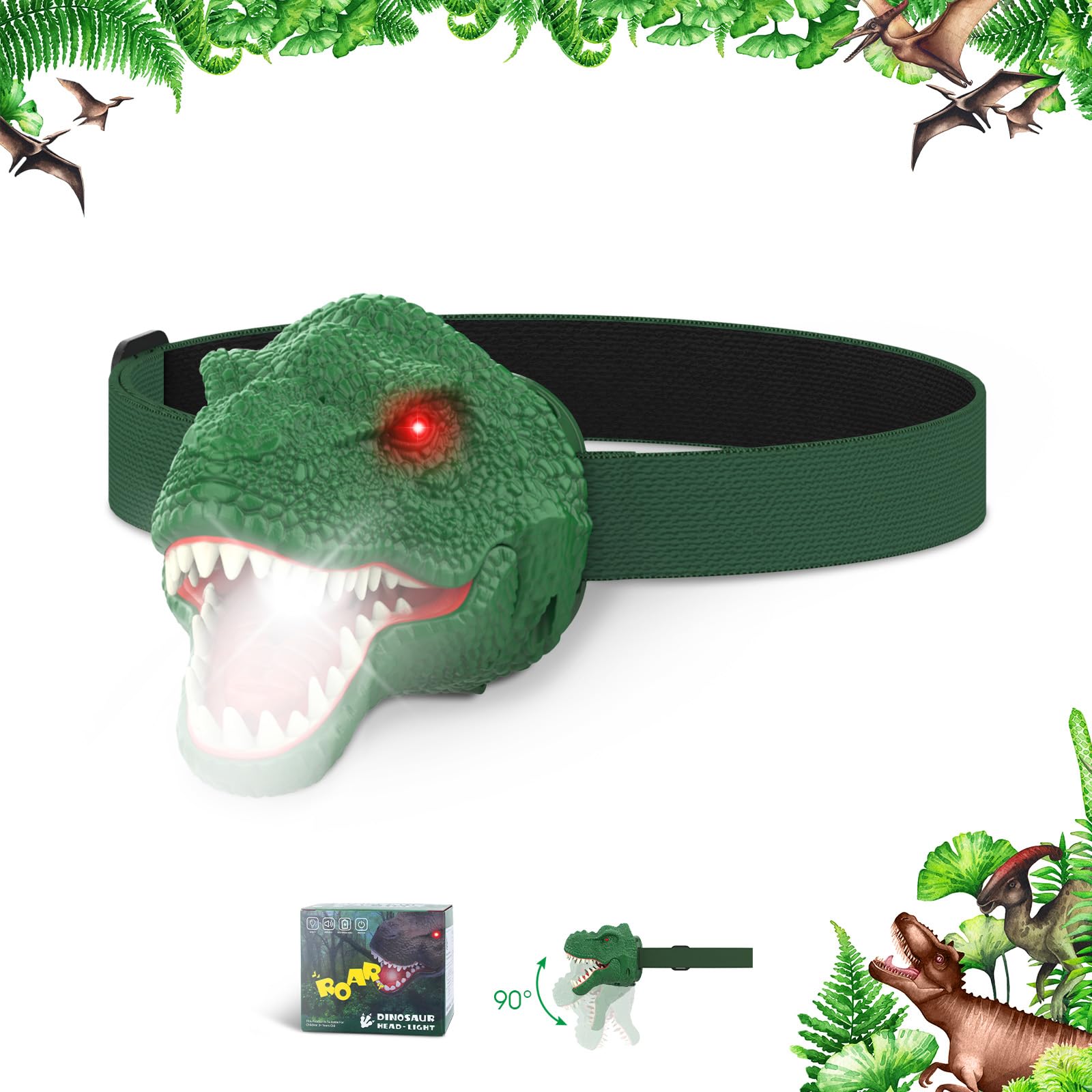 Dysaim Dinosaur Headlamp