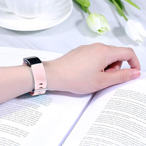 Miniatura 8 de Wepro Bandas de repuesto compatibles con Fitbit Inspire HRInspireInspire 2Ace 2 Fitness Tracker para mujeres y hombres, paquete de 3, pequeño, grande