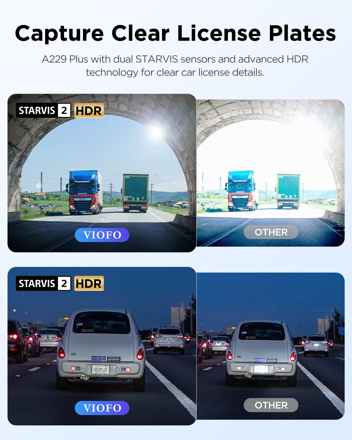ROVE R2-4K Dual Dash Cam Front and Rear, STARVIS 2 Sensor, Free 128GB Card thumbnail 13