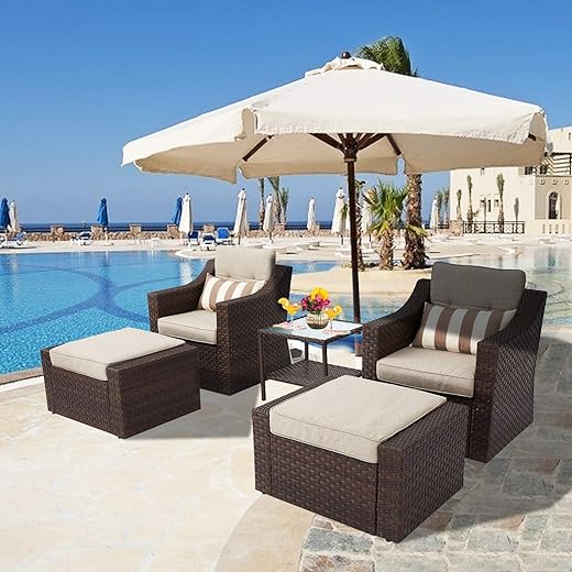 Suncrown 5-Piece Patio Set