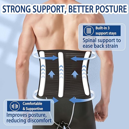 Faja Abdominal Reian para Post Cirugía y Postparto, Soporte para Hernia miniatura 3