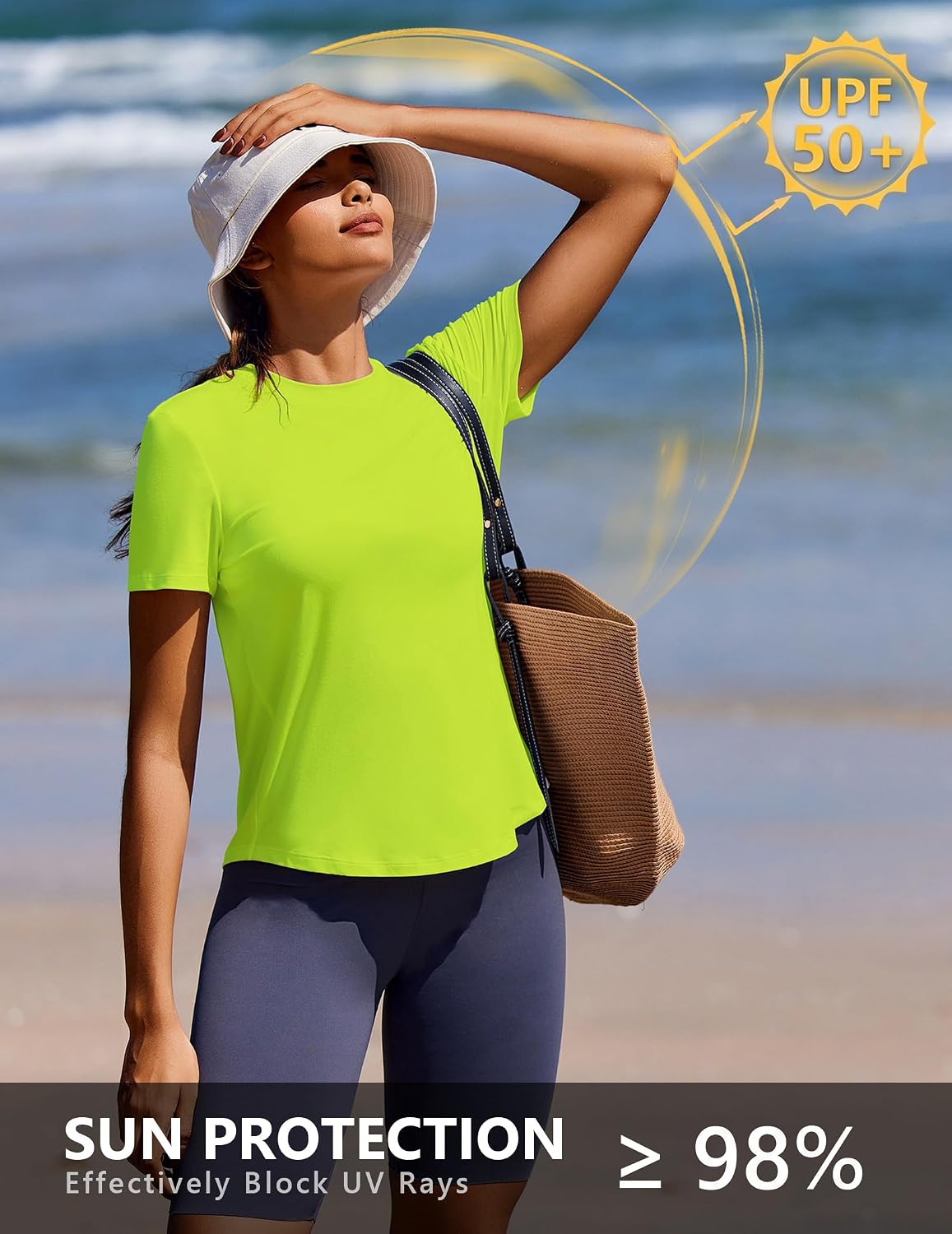 Soft Workout Tops for Women Short Sleeve Crewneck Basic Tee Shirts thumbnail