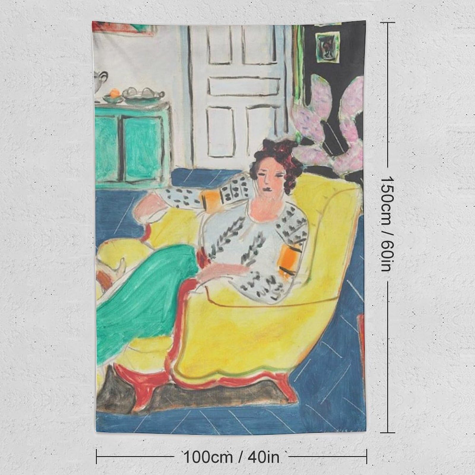 Amazon.co.jp: Henri Matisse アンリ・マティス (肘掛け椅子に座って