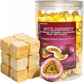 Premium Freeze-Dried Passion Fruit 7oz (199g) - 100%, No Sugar Added | for Tea, Smoothies, Baking & Cocktails
