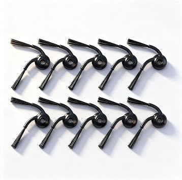 Zero-Tangling Replacement Side Brushes Compatible with iRobot Roomba i & j & e Series Edge-Sweeping Brushes Vacuum Cleaner Accessories for i1+/i2+/i3+/i4+/i5+/i6+/i7+/i8+/j6+/j7+/j8+/e5/e6 10-Pack