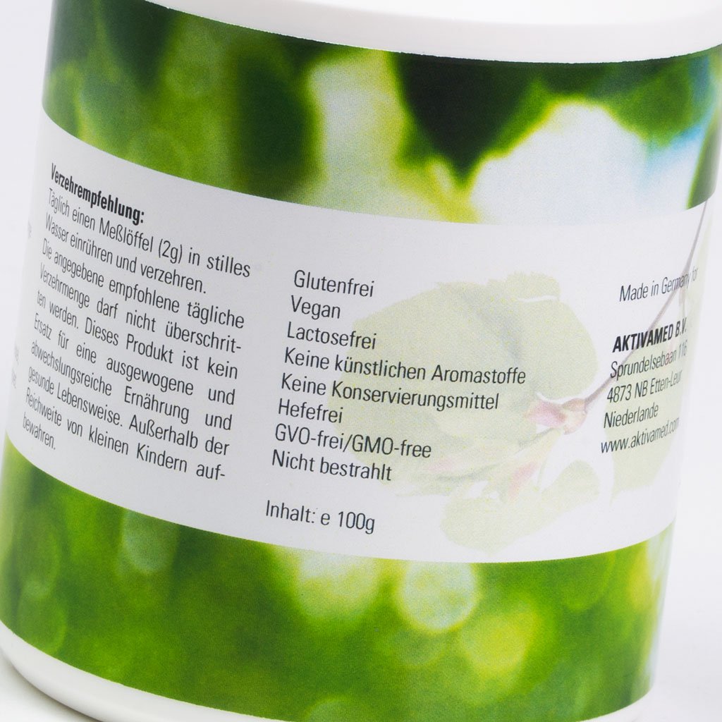 D-Mannose aus Birke vegan - diätische Behandlung gegen Blasenentzündungen, Harnwegsinfekt - 100g Natural Premium Pulver laborgeprüft - 2 Monatsvorrat (1x100g) - Made in Germany - rein! KEIN Mais