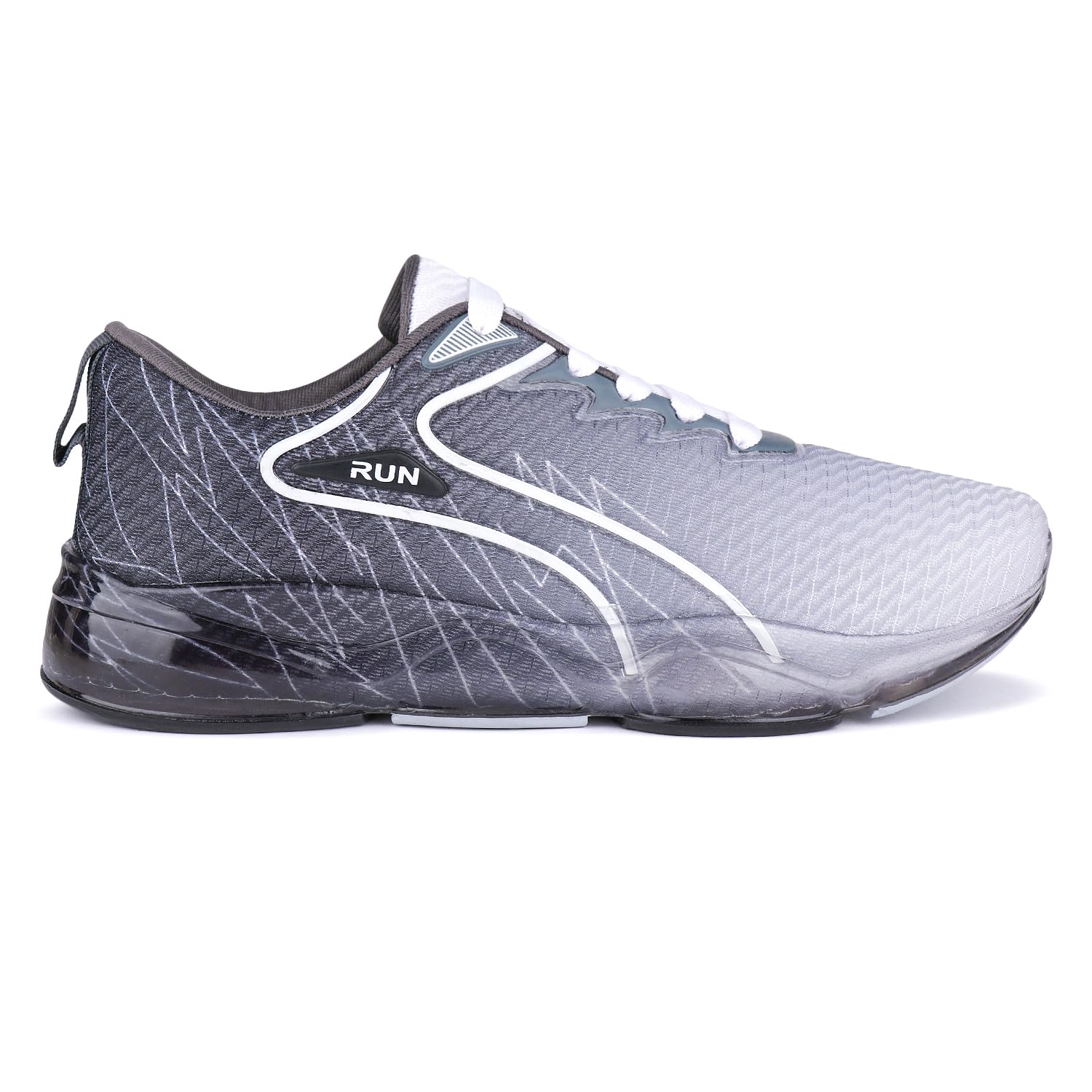Shoefly Men's Sport Sneakers Shoes (Grey) 2