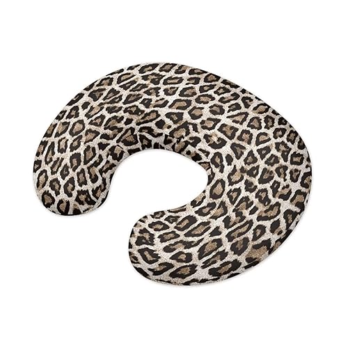Miniatura 2 de Funda de almohada de lactancia de leopardo se adapta a la almohada de apoyo original para lactancia materna y alimentación con biberón, funda de