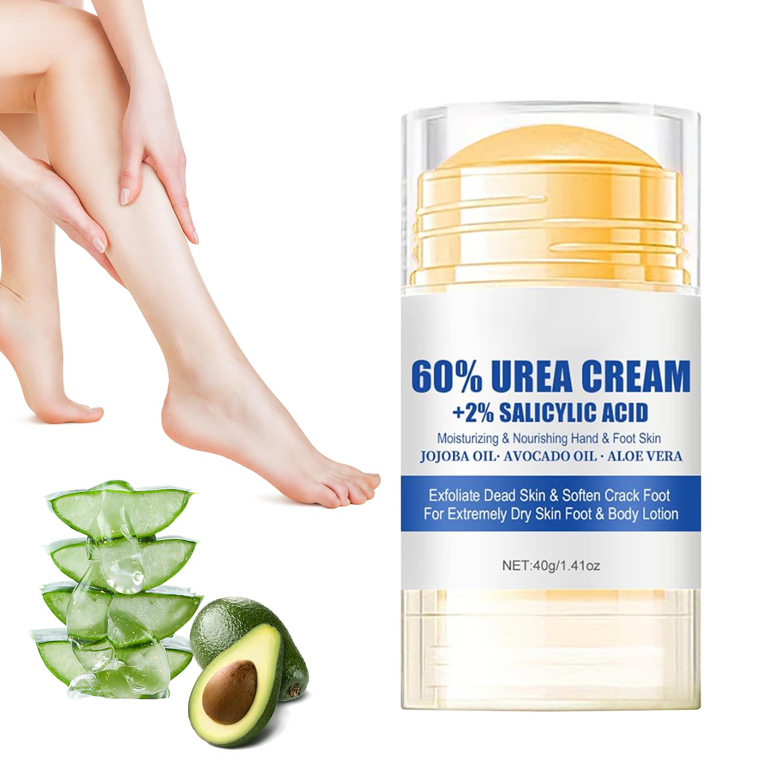 Hydrating and Anti-Cracking Foot Cream, 2025 Moisturising and Relieves Cracking and Dryness Foot Cream, Hand and Foot Repair Cream for Women & Men