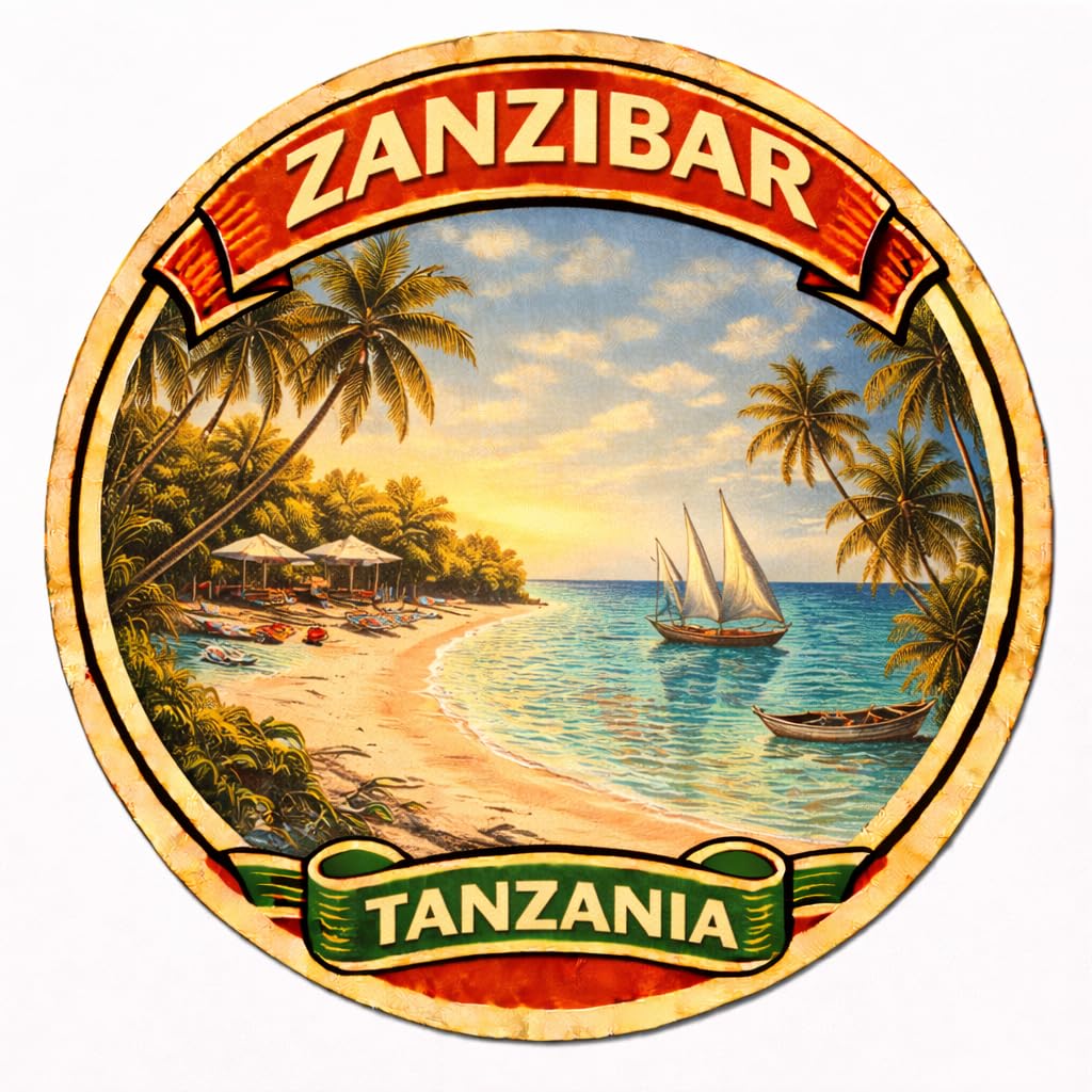 Nomad Charging Box Zanzibar Tanzania Decorative Souvenir Fridge Magnet A0008