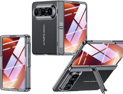 for Huawei Pura X Max, Phone case, Leather Texture Protective case, Supports Wireless Charging Phone case Black