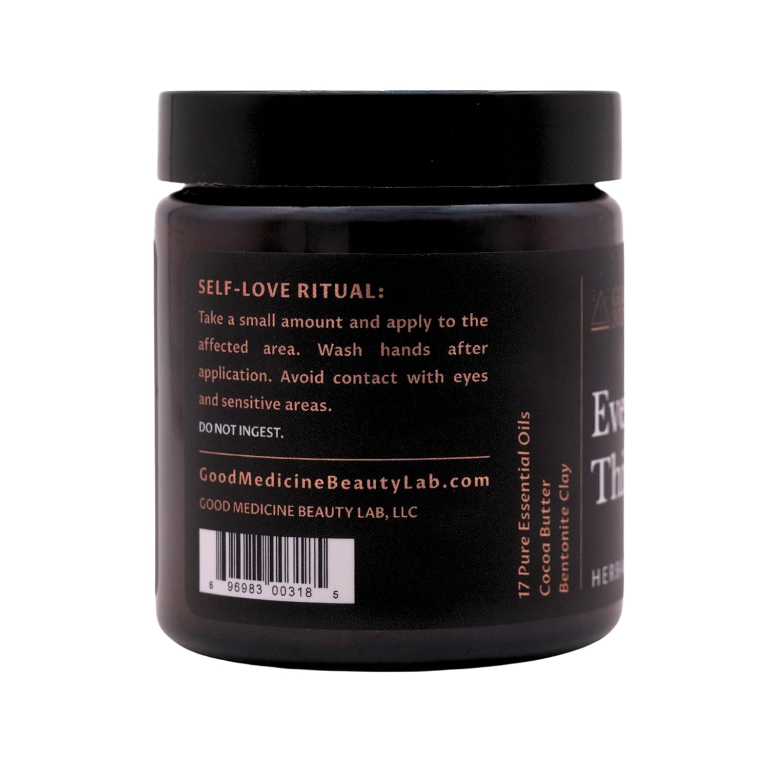 Every Little Thing Balm - Healing & Hydrating Balm for Dry, Cracked Skin, Soften Calloused Hands and Feet. Skincare for Women and Men (4 oz) - Image 2