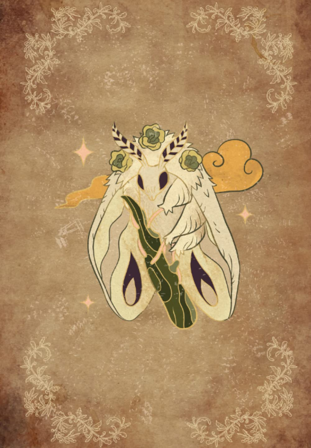 Moth Notebook (Italian Edition)