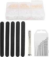 Ferramentas para fazer joias Pin Vise Broca manual Conjunto de brocas para parafusos DIY Artesanato Acessórios para fazer joias Pingente Ferramenta para fazer joias, kit para fazer joias