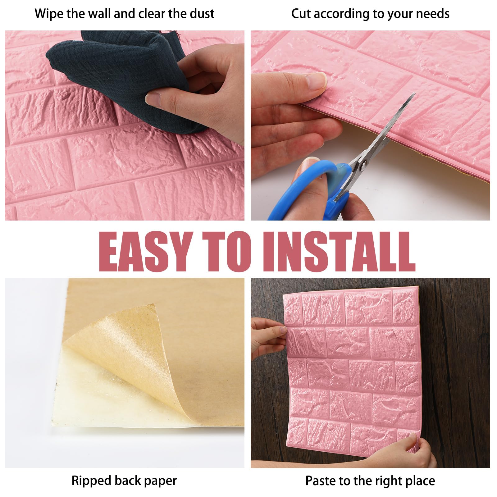 White Faux Brick Wallpaper Faux Brick Wallpaper Get Best Price From