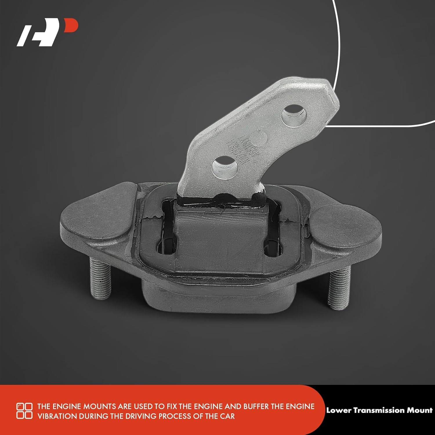 A-Premium Lower Transmission Mount Compatible with Acura TLX 2015 2016 2017 2018 2019 2020, 2.4L, Automatic Transmission