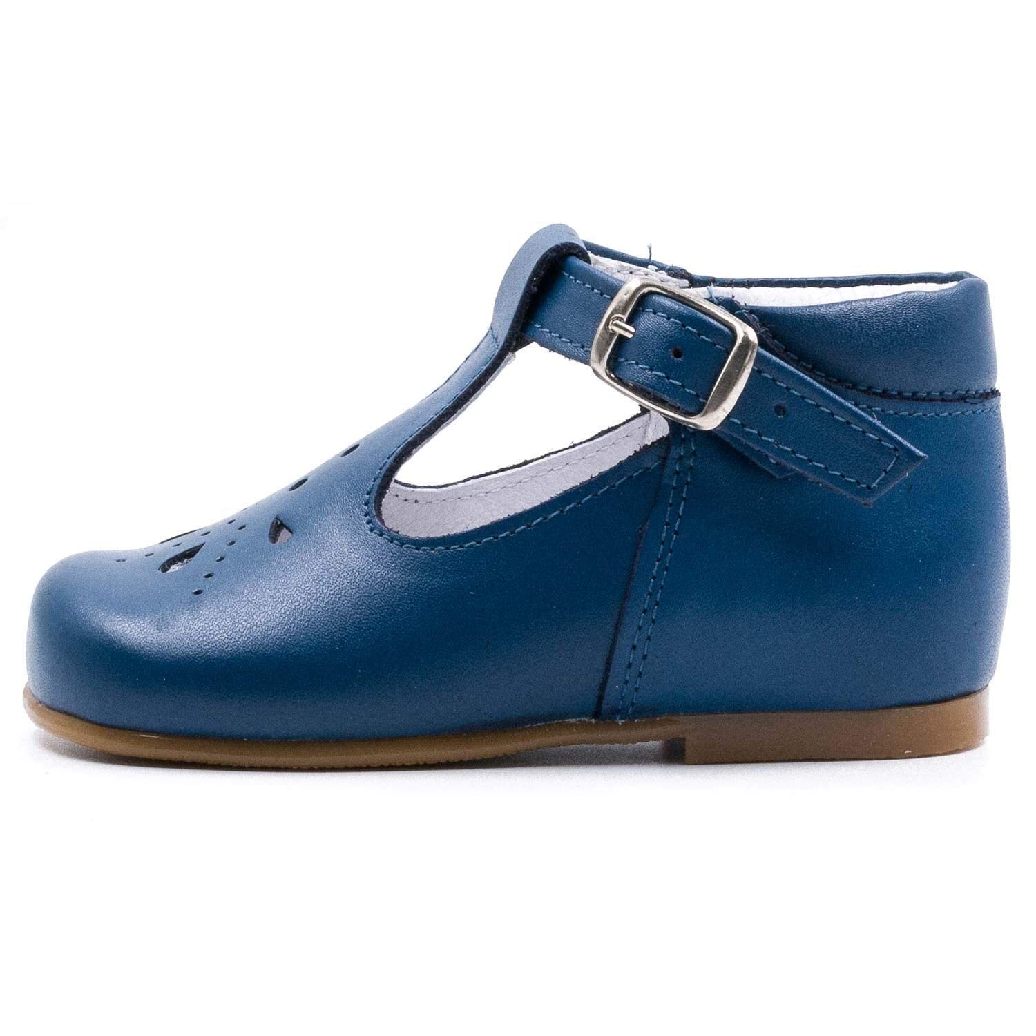 Boni & Sidonie - Zapatos para bebé, Azul (azul), 22 EU