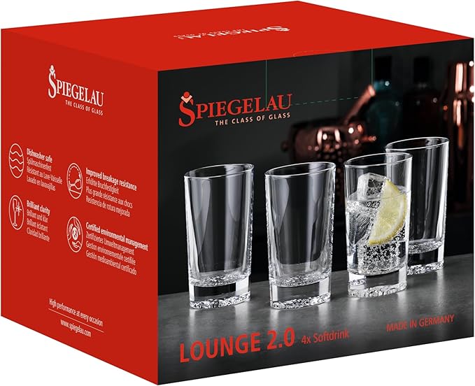 Set de 4 Vasos Spiegelau Lounge 2.0 Cristal 247 ml miniatura 4