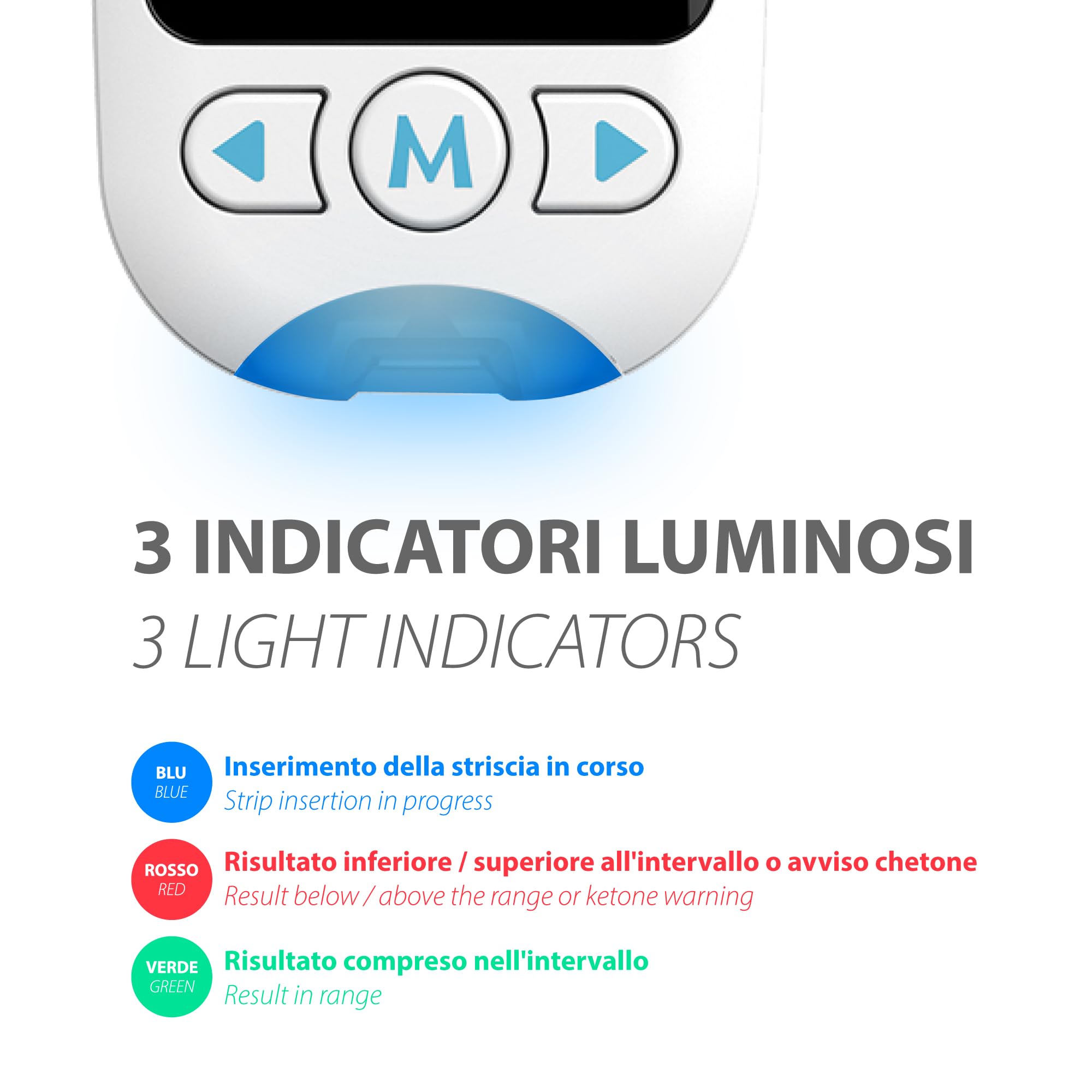 GIMA Monitor Multiparametrico GIMACARE con 6 Parametri per Fattori a Rischio, 24128