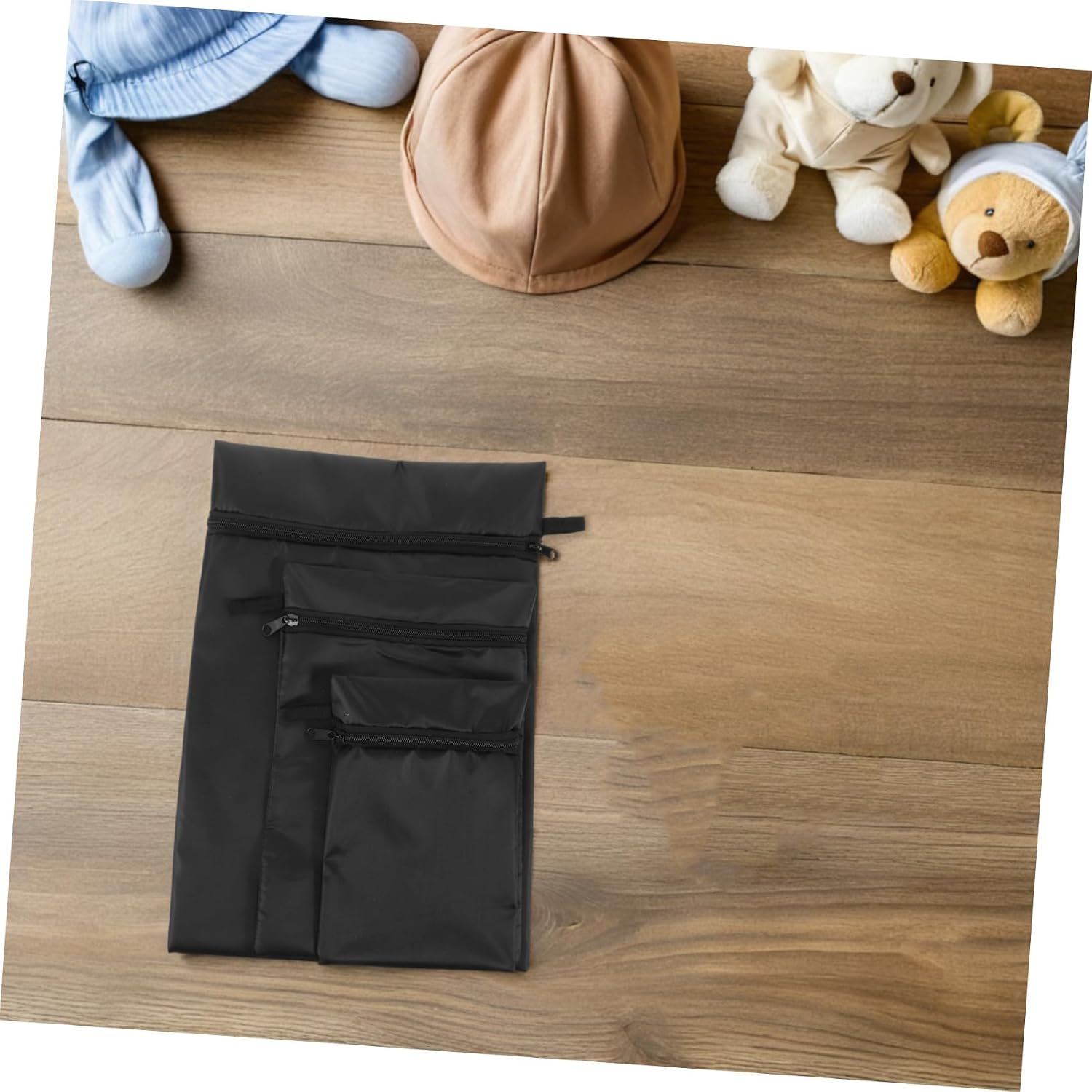 SUPVOX 3pcs Diaper Storage Bag Set Waterproof Oxford Cloth Nappy Organizer with Sturdy Construction for Travel and Changing Clothes Accessories