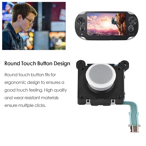 Miniatura 3 de Eboxer 3D Analog Joystick Control Pad Stick Replacement for PS Vita PSV 2000 Analog Joystick Control Rocker Thumbstick