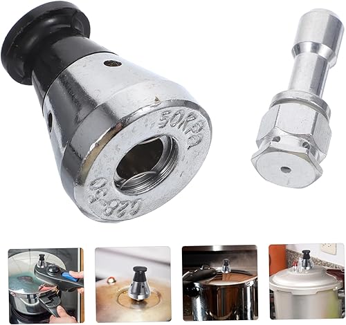 Miniatura 2 de Válvulas Jigger de olla a presión, 1 juego de válvula limitadora de presión, accesorios para olla a presión, válvula de alivio de olla a presión,