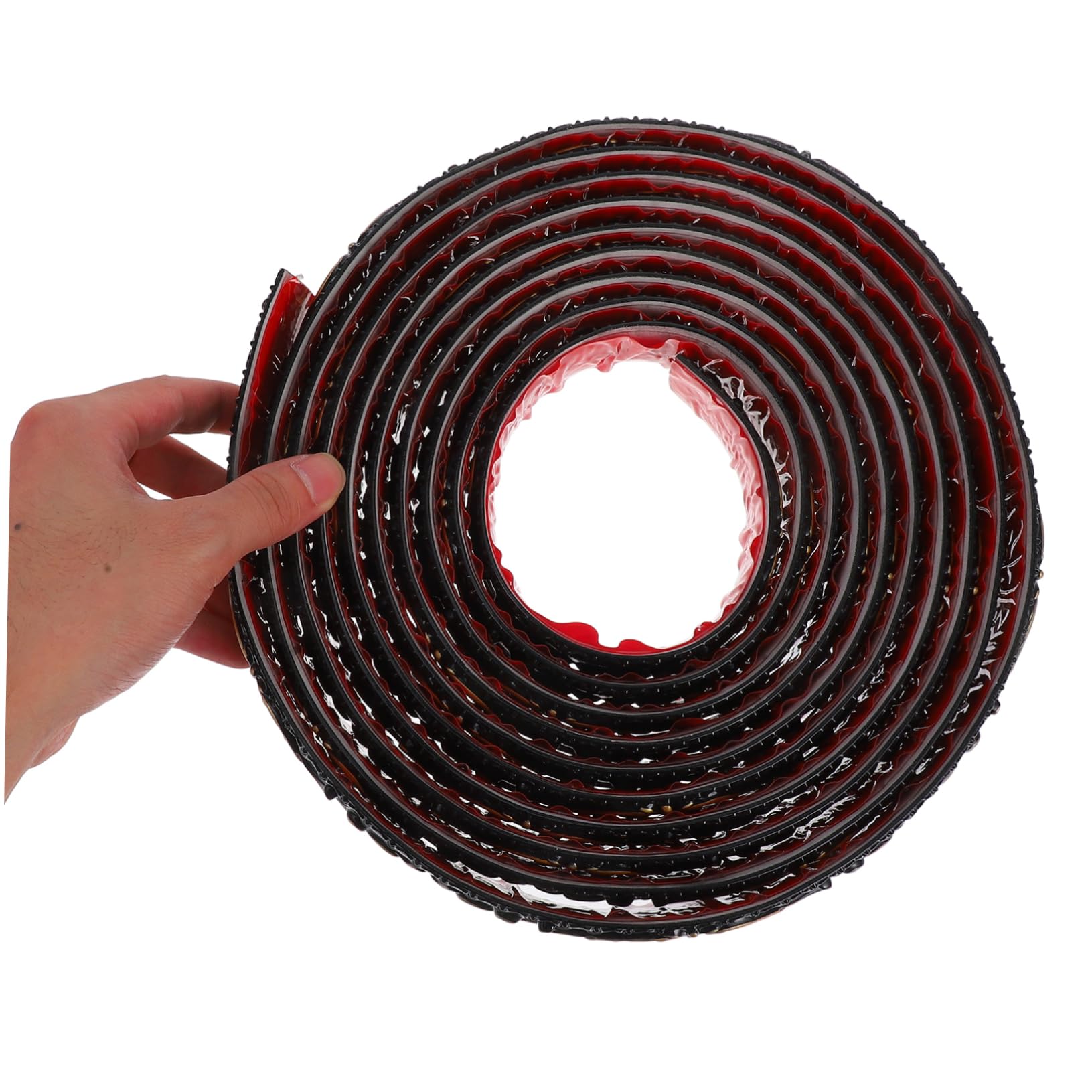 Moldura de Pared Autoadhesiva de Pvc Negro para Borde