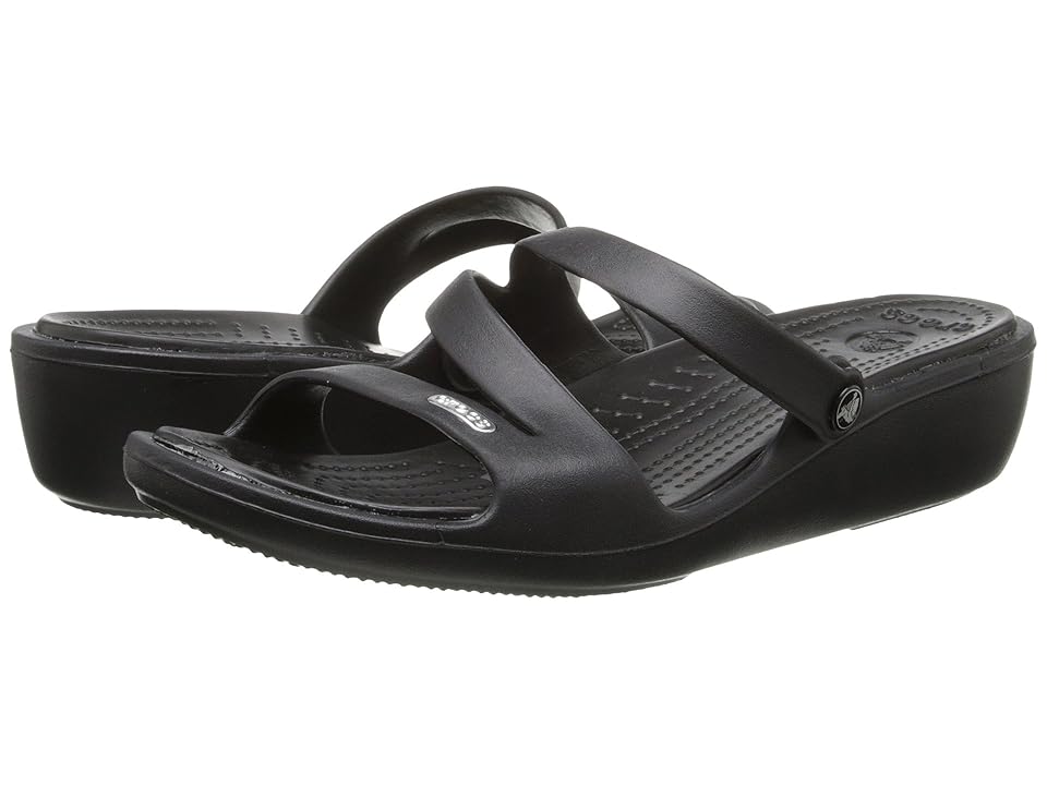 

Crocs Patricia (Black/Black) Women's Wedge Shoes