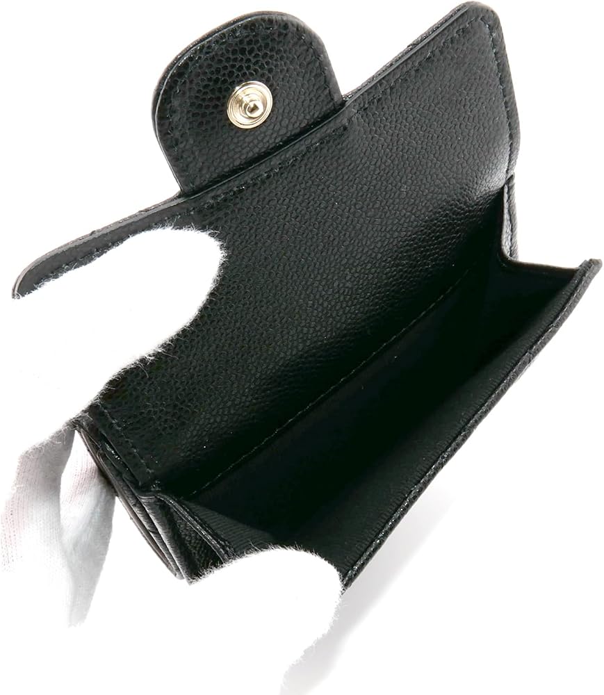 さと　正規品　CHANEL 三つ折り財布　ギャビアスキン さと 正規品 CHANEL 三つ折り財布 ギャビアスキン Amazon