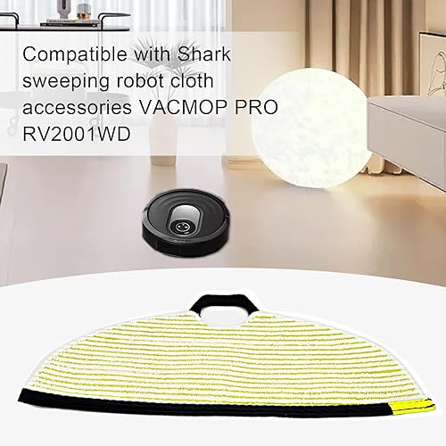 Miniatura 6 de VideoPUP 6 almohadillas de microfibra de repuesto para trapeador de vapor, reutilizables, lavables, compatibles con aspiradora Shark AI Ultra 2 en 1