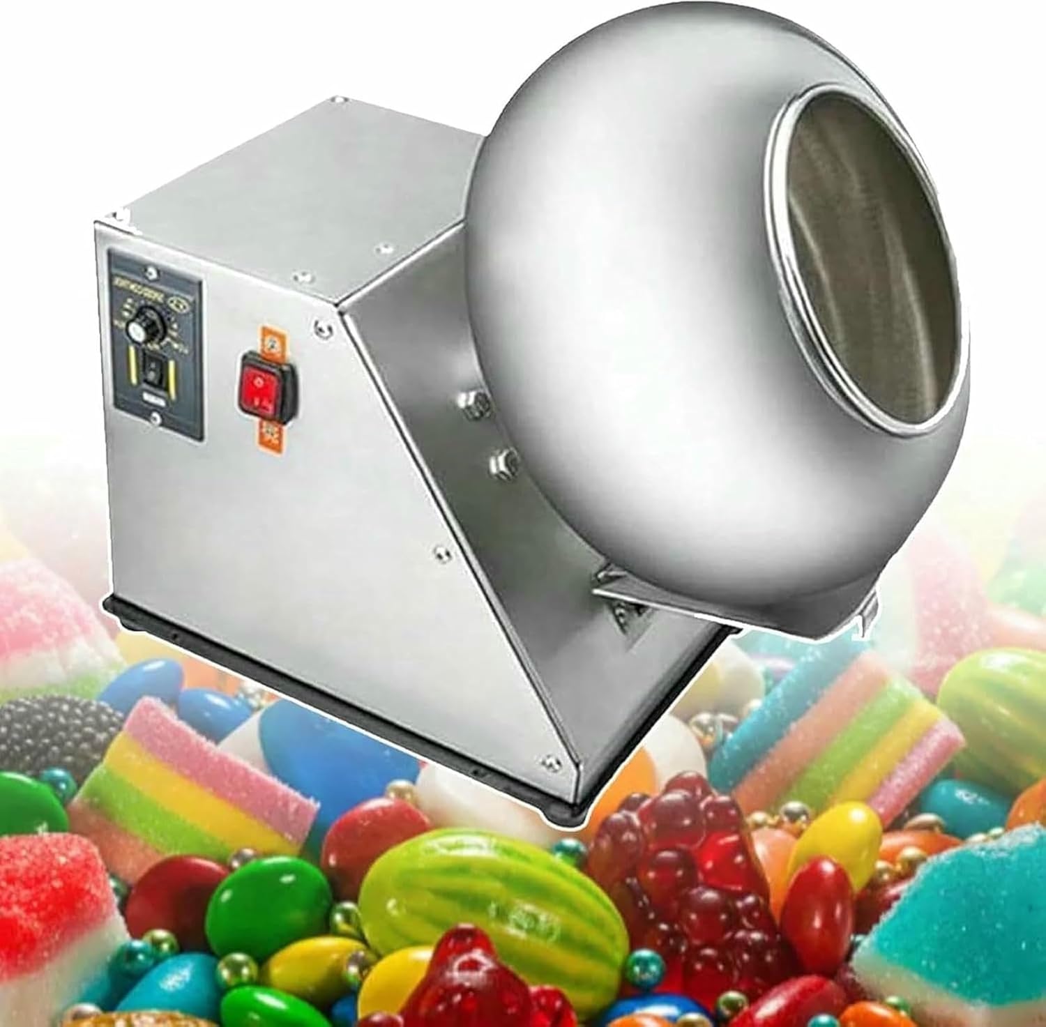 Small Commercial Machine Coating Sugar, Mini Chocolate Machine, Automatic Machine Coating Tablets ~/
