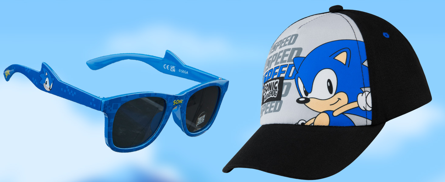 Gorra Shadow Sonic Negro Ajustable | Meses Sin Interés