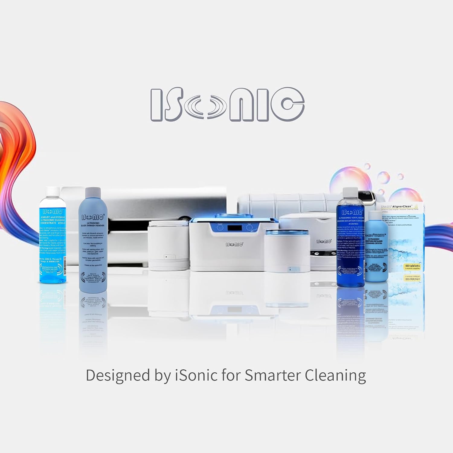 iSonic Ultrasonic Jewelry & Eyeglass Cleaner Solution Concentrate - Professional Cleaning Liquid photo 9