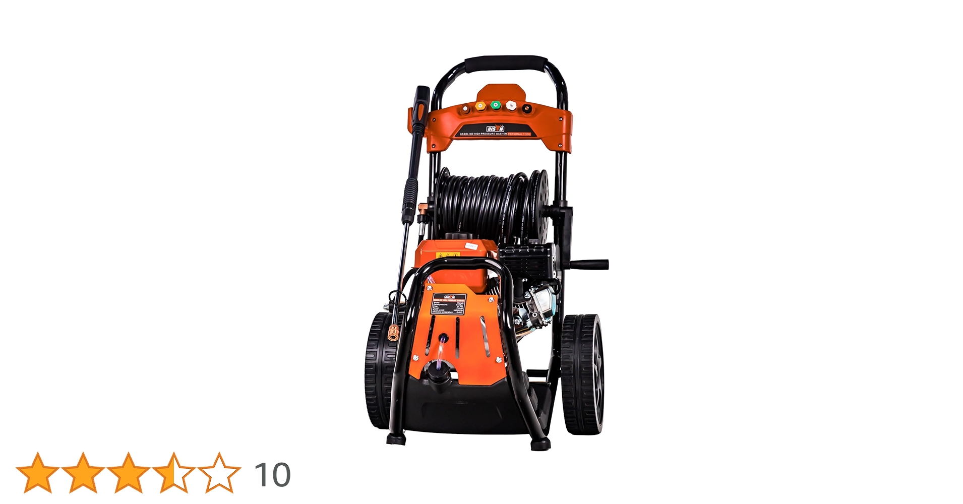 Amazon | エンジン式高圧洗浄機 23MPa 7馬力 9.5/min コードレス