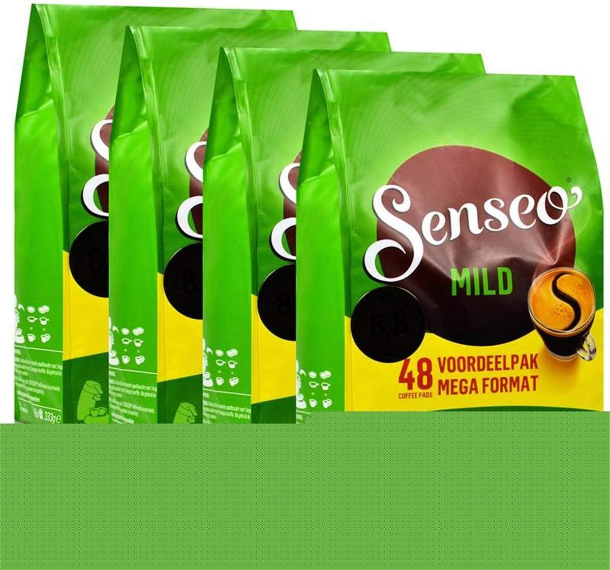 Mild Roast, Pack of 4, 4 x 48 Coffee Pods