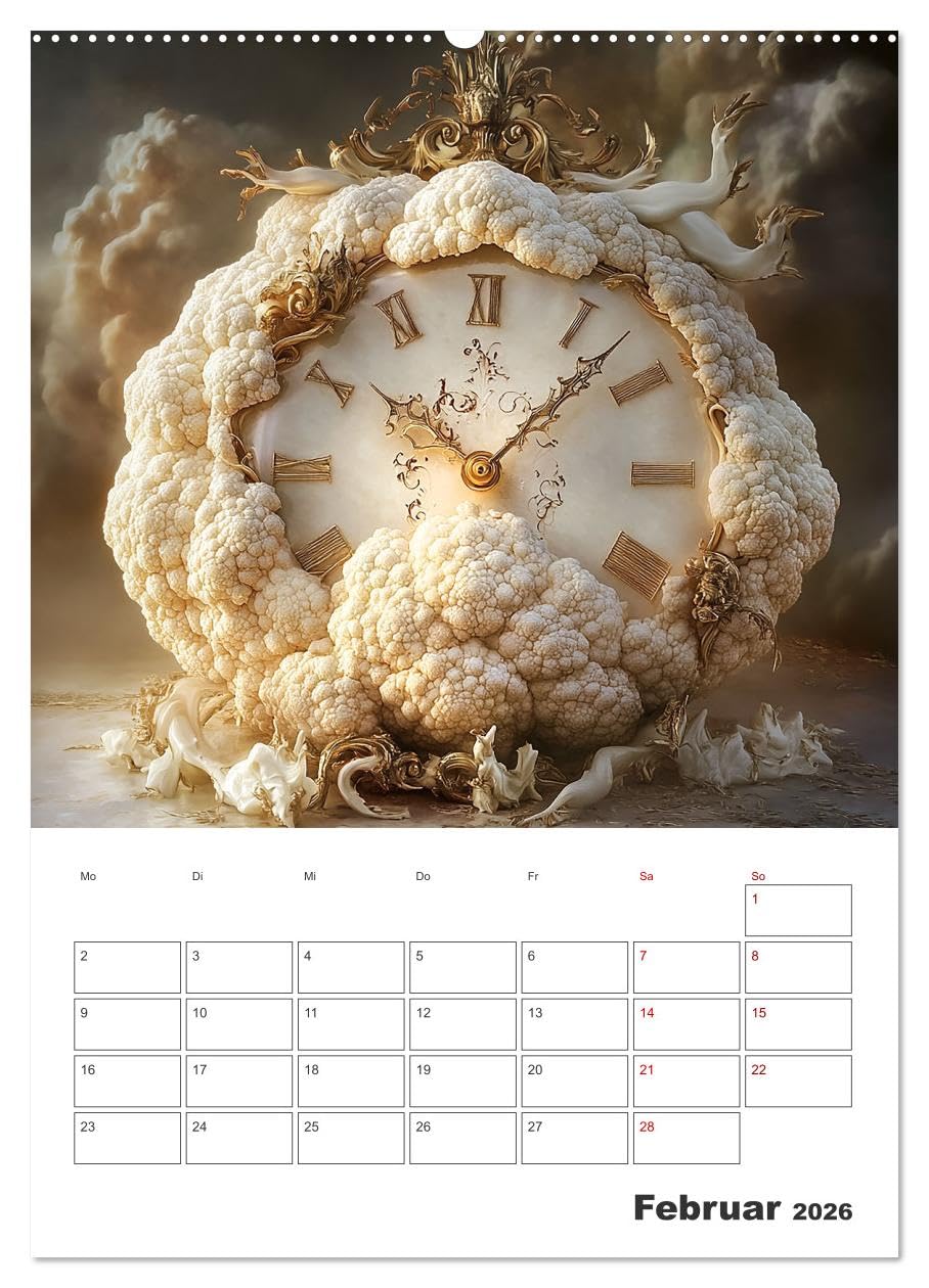 Gesunde Zeiten (hochwertiger Premium Wandkalender 2026 DIN A2 hoch), Kunstdruck in Hochglanz: Der fruchtige Terminkalender - KI generiert (CALVENDO Lifestyle)