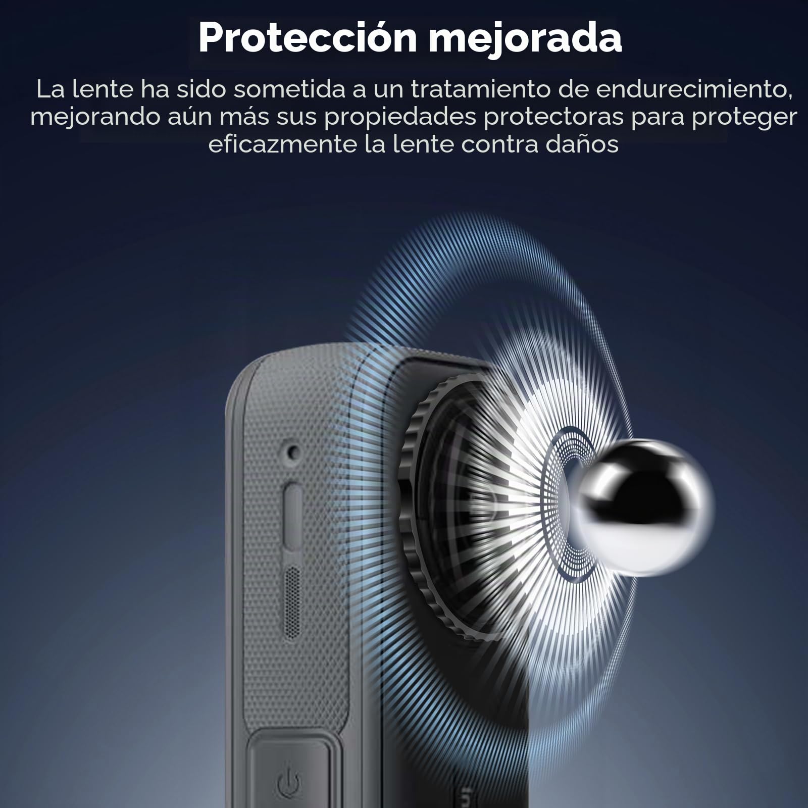 REYGEAK Filtro UV para insta360 X5, revestimiento multicapa de doble cara, marco de aluminio multicapa, protección de lente estándar HD (UV)