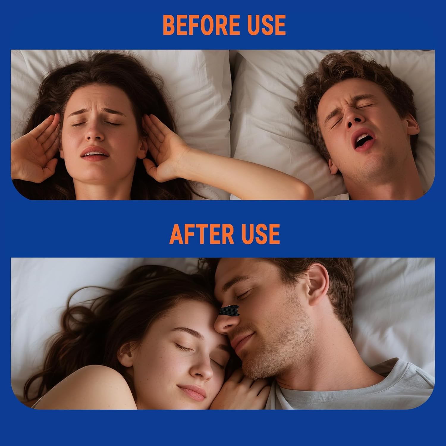 Nasal Strips for Snoring,Nose Strips for Sports Breathing, Help Anti Snoring Devices,Drug-Free Snoring Solution,Strips to Reduce Snoring and Relieve Nose Congestion - Image 8