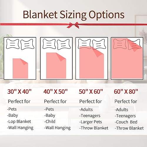 Miniatura 3 de Manta personalizada con nombre, manta de franela suave y ligera con nombre para hombres, mujeres, niños, niñas, niños, regalos personalizados para