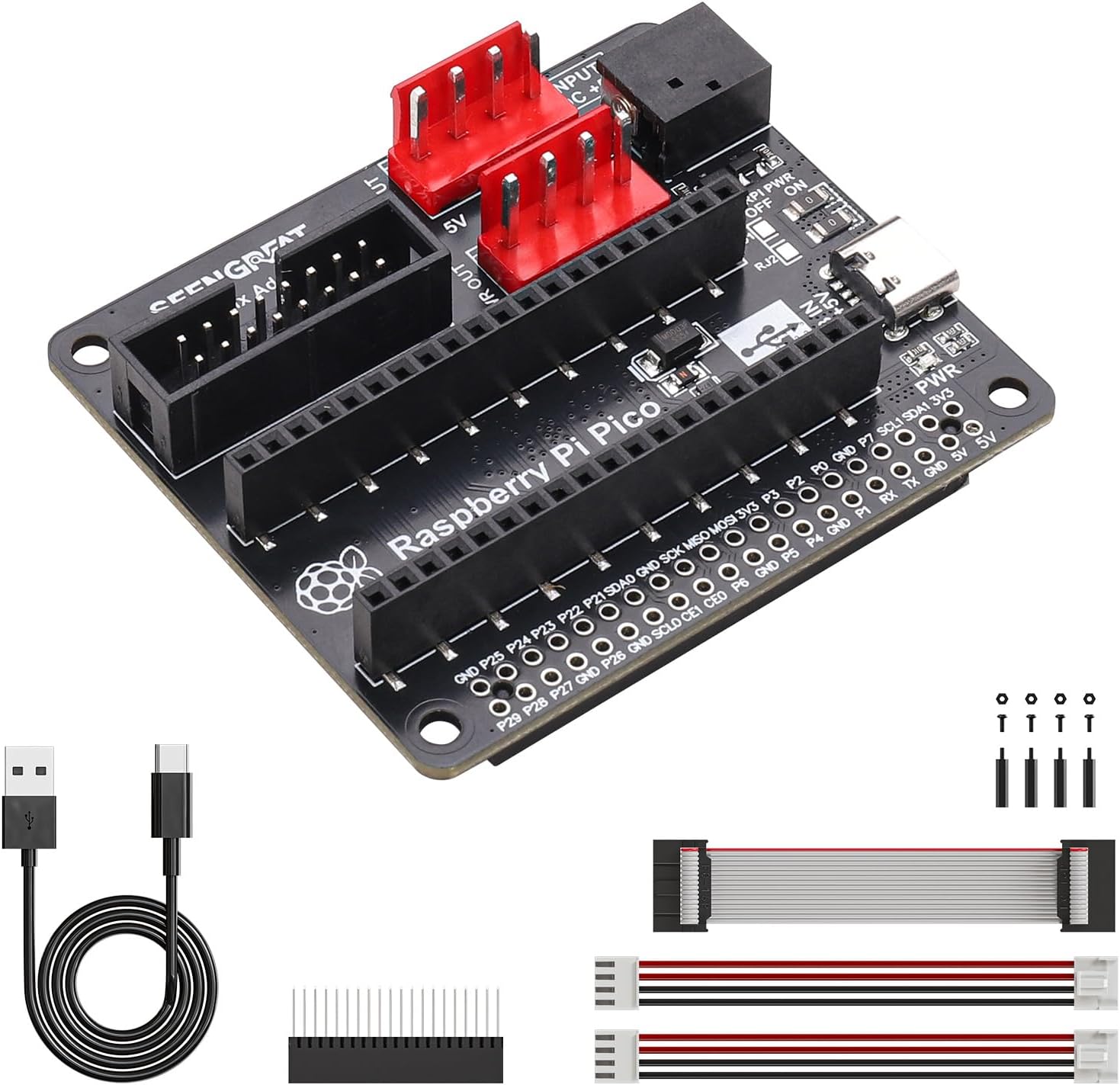 Amazon.com: WatangTech RGB Matrix Adapter Board for Raspberry Pi/Pico ...