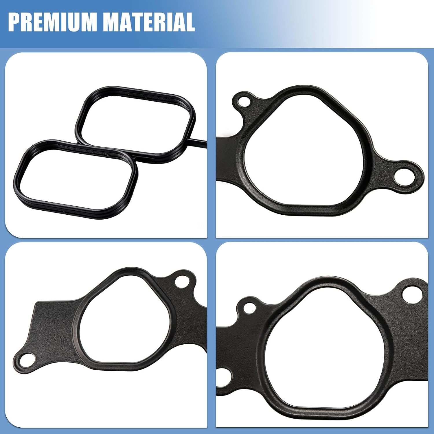 Sorello MS96671 Engine Intake Manifold Gasket Set Compatible with Toyota Tacoma 4runner Tundra Fj Cruiser 4.0 Engine 2003-2013 Replace MS19541