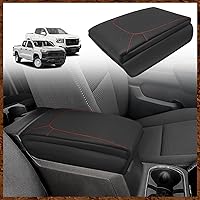 Vista 74 de Muslogy Funda para reposabrazos de consola central apta para Chevy Silverado/Tahoe y GMC Sierra/Yukon 2007-2013, cómoda almohadilla