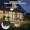 solar lamps for outdoor use with remote control led solar spotlight with motion detector 3000/5000/7000k solar outdoor spotlight with 3 lighting modes ip65 waterproof solar light for garage yard front door garden [energy class a]