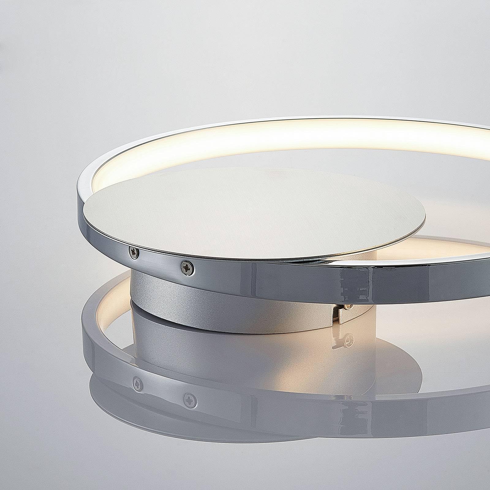 Lindby Wandlampe, Wandleuchte innen Innenleuchte Wand 11,2W LED warmweiß 3000K Wandbeleuchtung Wohnzimmer Esszimmer Flur
