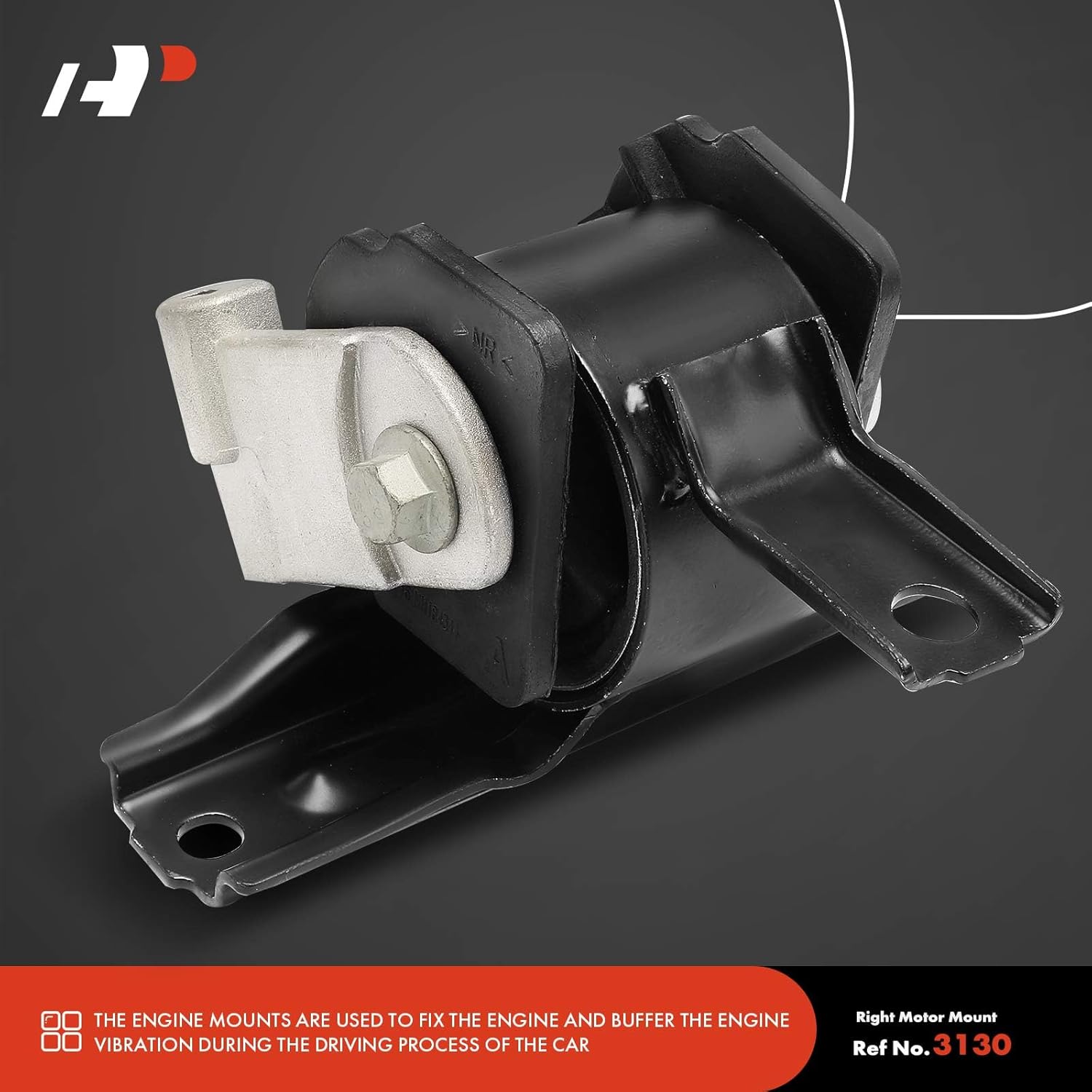 A-Premium 4PCS Engine Motor Transmission Mount Set [CVT or Auto Trans] Compatible with Jeep Compass 2007-2016, Patriot 2007-2016 & Dodge Caliber 2007-2008 & Mitsubishi Outlander Outlander Sport RVR