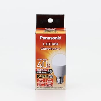 10個セット LDA4LGE17ESW LDA4L-G-E17/E/S/W Amazon | パナソニック ミニクリプトン型 LED電球 口金直径17mm
