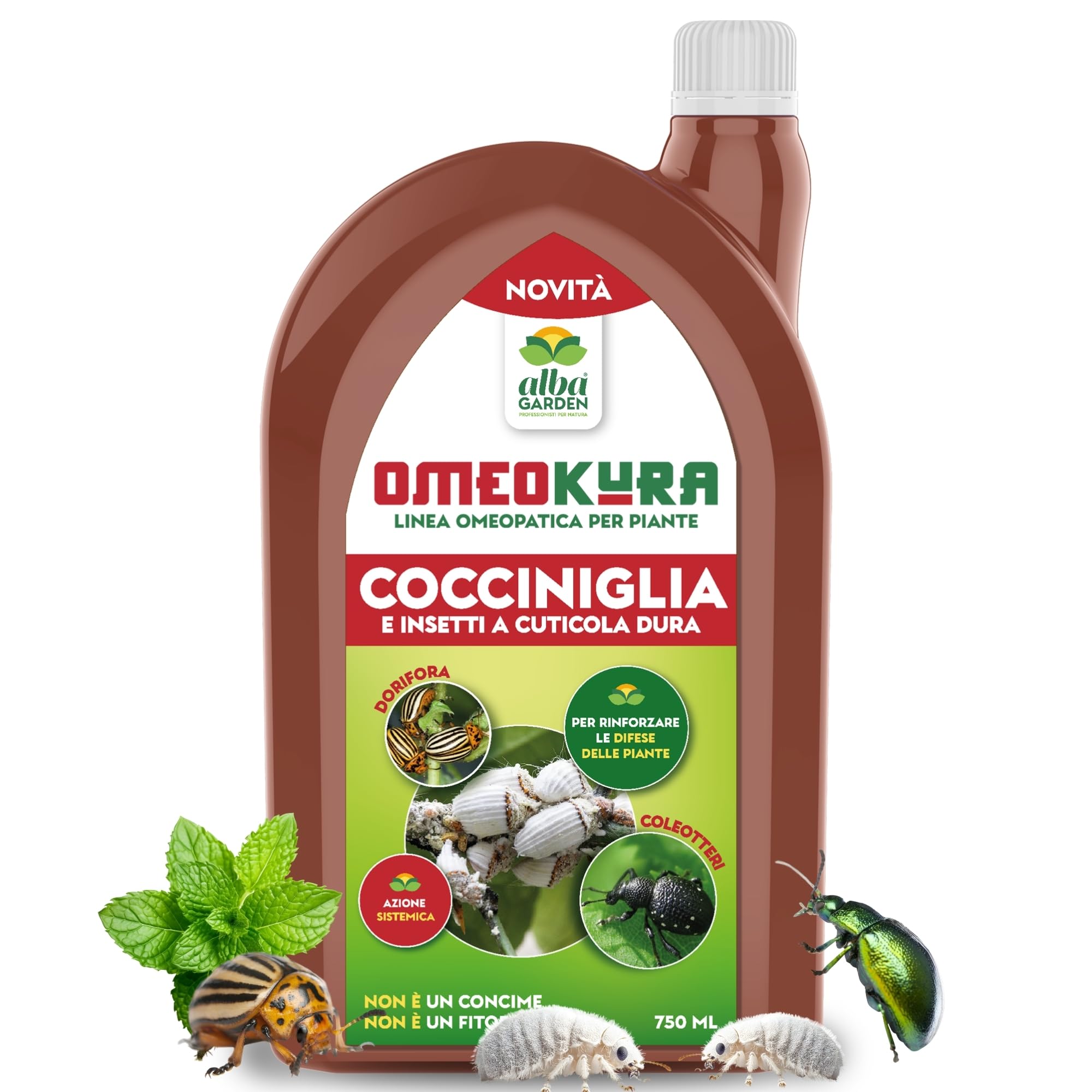 anti Cocciniglia Naturale - Effetto Insetticida, Preparato Sistemico Omeopatico 